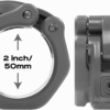 Lock-Jaw HEX 50Mm / 2" Olympic Barbell Collar - Quick Release Barbell Clamp (Purple) - Image 4
